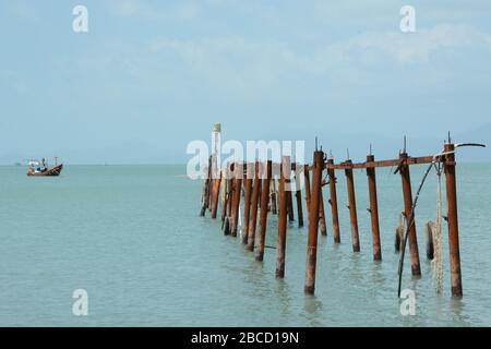 Koh Phangan pesca Foto Stock