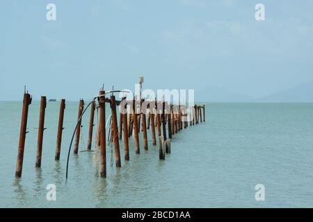 Koh Phangan pesca Foto Stock