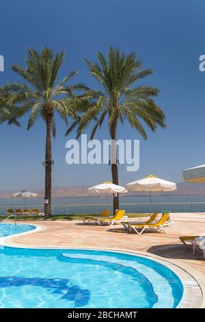Il Gia Beach Hotel Resort a Tiberiade, Galilea, Israele, Medio Oriente. Foto Stock