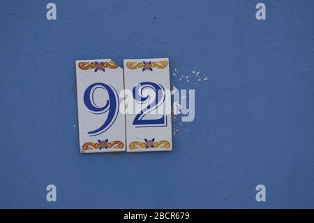 Colore dominante Blu classico 2020 Foto Stock