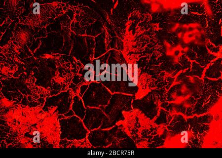 arte calda lava rossa, fuoco sfondo astratto Foto Stock