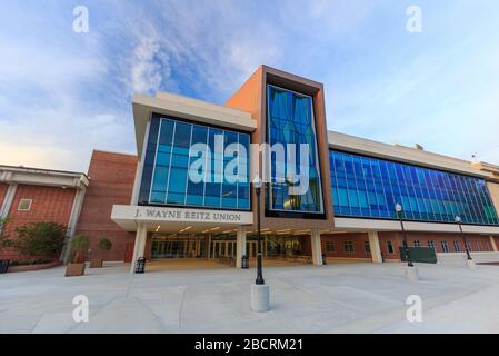 GAINESVILLE, FL, Stati Uniti d'America - 12 settembre: J. Wayne Reitz Student Union all'università di Florida il 12 settembre 2016 a Gainesville, Florida. Foto Stock
