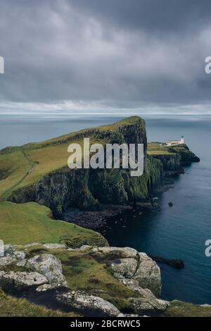 Neist Point, Isola di Skye, Scozia Regno Unito Foto Stock