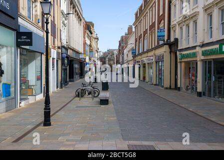 Lockdown a Kingston upon Hull Foto Stock