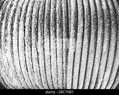 Tessuto a spirale in acciaio antiruggine per distress. Sfondo industriale per carta da parati e web design. Illustrazione del vettore EPS8 Illustrazione Vettoriale