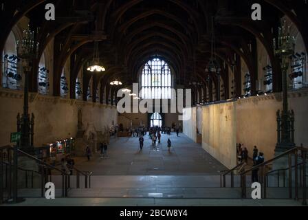 The Ethics of Dust, Westminster Hall, Palace of Westminster, Londra SW1 di Jorge Otero-Pailos Artangel Foto Stock