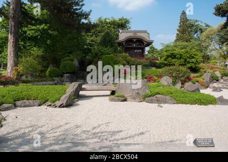 Giardini Botanici reali del giardino giapponese Kew Gardens, Richmond, Londra, TW9 3AE Foto Stock