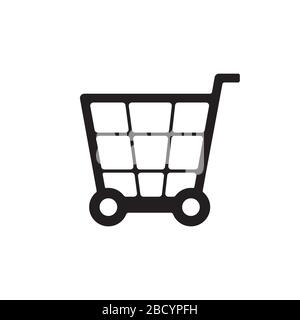 Icona del carrello Illustrazione Vettoriale