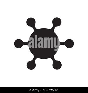 icona virus / batteri Illustrazione Vettoriale