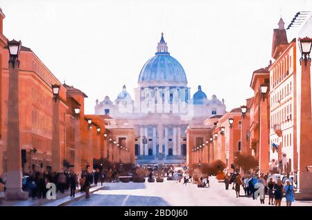 Roma, Italia Foto Stock