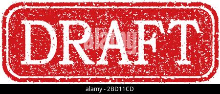 Illustrazione/BOZZA del vettore di timbro commerciale Illustrazione Vettoriale