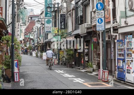 Tokyo, Giappone - 25 settembre 2018: Tokyo Street Scene Foto Stock