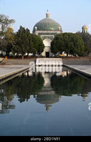 AFAQ Mausoleo di Khoja, vicino a Kashgar, il più sacro sito musulmano di Xinjiang, provincia, Cina, Asia Foto Stock