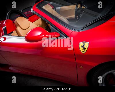 Ferrari 360 Spider Foto Stock