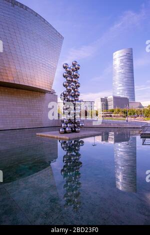 Museo Guggenheim, Biscaglia, Paesi Baschi, Spagna Foto Stock