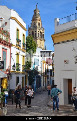 Cordoba in Andalusia, Spanien: Blick auf die Mesquita Foto Stock