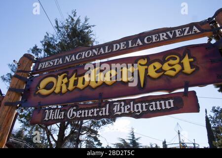 Villa Generale Belgrano, Córdoba Argentina Foto Stock