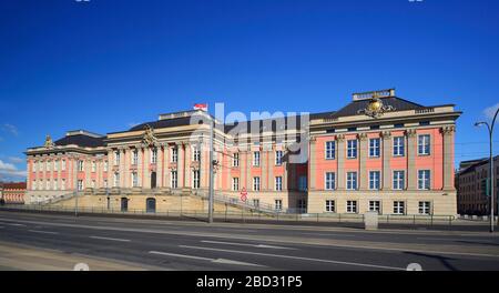 Potsdam City Palace, Potsdamer Stadtschloss, sede del governo dello stato del Brandeburgo, Potsdam, Brandeburgo, Germania Foto Stock