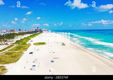 Miami Beach South Beach Foto Stock