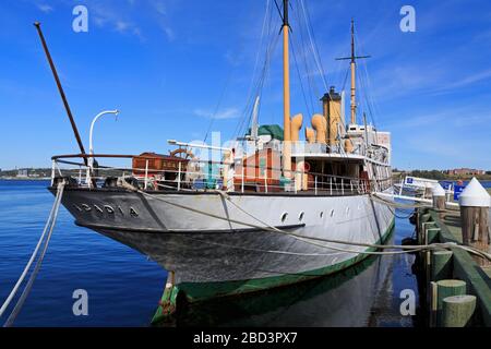 Acadia, Museo marittimo dell'Atlantico, Halifax, Nuova Scozia, Canada Foto Stock