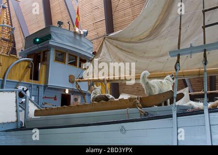 St. Roch nel Museo Marittimo, Vanier Park, Vancouver, British Columbia, Canada, Nord America Foto Stock