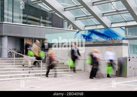 Convention Center (aperto nel 2010), Vancouver, British Columbia, Canada, Nord America Foto Stock