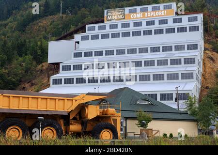 Britannia Mine Museum, Regione di Vancouver, British Columbia, Canada Foto Stock