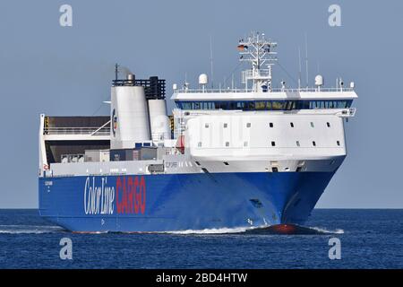 Gestore colore in entrata per Kiel Foto Stock