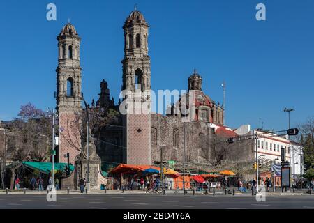 Luoghi popolari nella capitale del Messico. Foto Stock