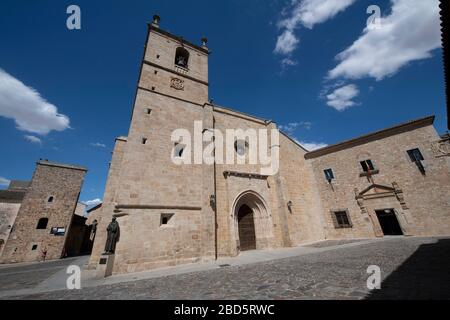 Cattedrale di Cáceres, Cáceres, Estremadura, Spagna, Europa Foto Stock