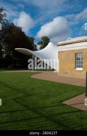 Zaha Hadid Architects Restaurant Serpentine Sackler Gallery, West Carriage Drive, Londra W2 2AR Foto Stock