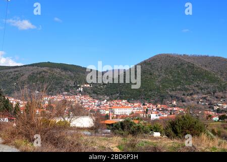 Megali Panagia-Chalkidiki-Grecia Foto Stock