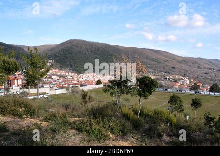 Megali Panagia-Chalkidiki-Grecia Foto Stock