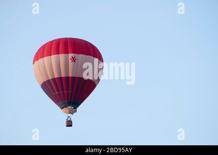 Aerostato di aria calda Foto Stock