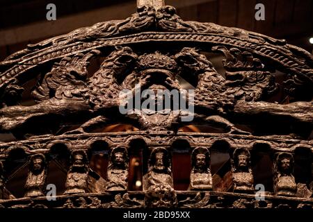 Nave da guerra Vasa al Museo Vasa di Stoccolma, Svezia, Europa Foto Stock