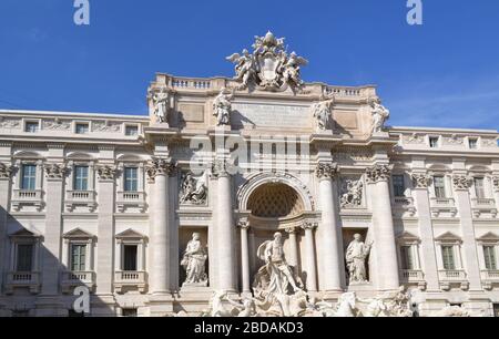 Fontana di Trevi Foto Stock