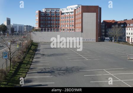 22.03.2020, Bremerhaven, Bremen, Germania - a causa di Corona, quasi tutte le attività commerciali al Columbus Shopping Centre. 00A200322D071CAROEX.JPG [VERSIONE DEL MODELLO: NON Foto Stock