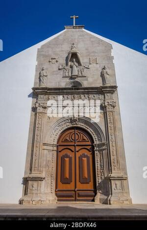 La chiesa della Misericordia (Igreja da Misericordia) nella città vecchia, Tavira, Algarve, Portogallo Foto Stock