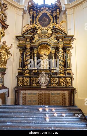 PRAGA, REPUBBLICA CECA - 10 MARZO 2020: Praga Loreta, Cappella di nostra Signora dei dolori Foto Stock