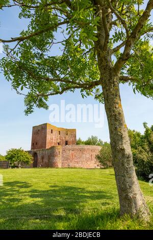 La rovina del castello di Teylingen Sassenheim nei Paesi Bassi Foto Stock