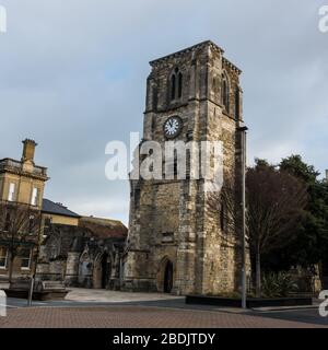 Una foto della chiesa di Holyrood a Southampton, Regno Unito. Foto Stock
