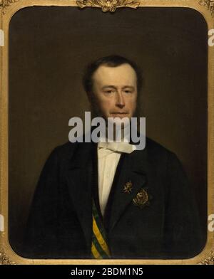 H.A. de Bloeme - Jonkheer Jacob George Hieronymus van Tets (1812-1885) Foto Stock