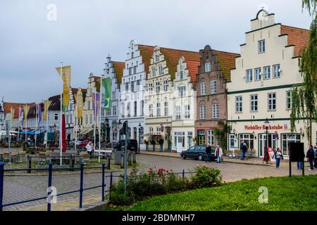 Friedrichstadt, Nordfriesland, Schleswig Holstein Foto Stock