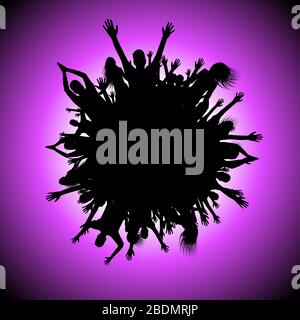 Concetto di partito Foto Stock