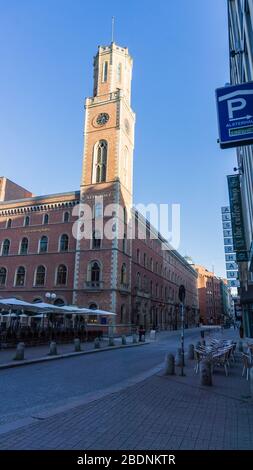 AMBURGO, GERMANIA - 22 giugno 2019 edificio Alte Post ad Amburgo Foto Stock