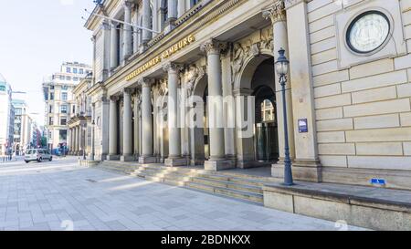 AMBURGO, GERMANIA - 22 giugno 2019 Consiglio di Amministrazione di Amburgo Foto Stock