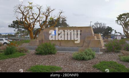 Embarcadero Marina Park di San Diego - CALIFORNIA, STATI UNITI D'America - 18 Marzo 2019 Foto Stock