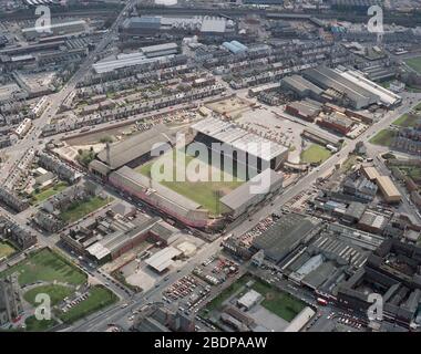 1990, Bramall Lane, sede del gruppo Sheffield United, prima dello sviluppo, Sheffield, South Yorkshire, Northern England, UK Foto Stock