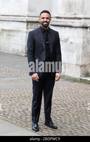 Arrivi per il Commonwealth Service presso Westminster Abbey con: Craig David dove: Londra, Regno Unito quando: 09 Mar 2020 credito: Phil Lewis/WENN Foto Stock