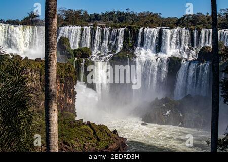 Salton San Martin, Cascate di Iguazu, Brasile Foto Stock